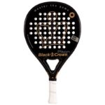 RAQUETTE DE PADEL BLACK CROWN PITON