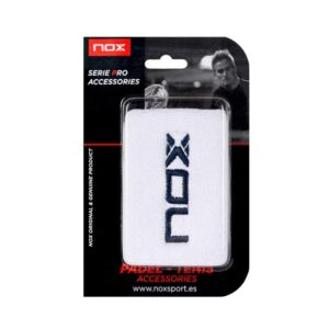 POIGNET EPONGE NOX SOFT blanc/bleu marine