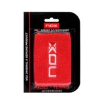 POIGNET EPONGE NOX SOFT rouge/blanc