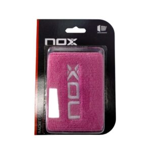 POIGNET EPONGE NOX SOFT rose/blanc