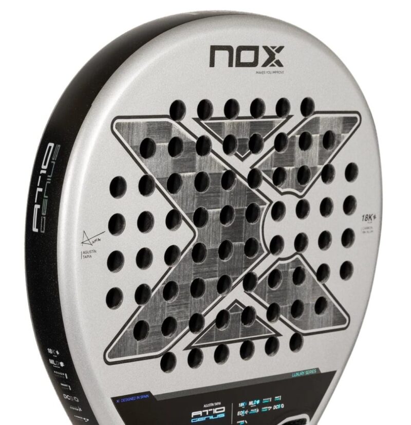 RAQUETTE DE PADEL NOX AT10 GENIUS 18K ALUM 2024