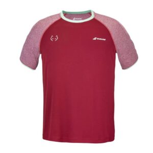 T-SHIRT BABOLAT CREW NEK TEE LEBRON ROUGE
