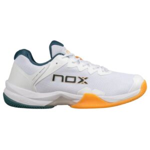 CHAUSSURES DE PADEL NOX ML10 HEXA blanc/abricot 2024/25