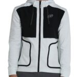 SWEAT-SHIRT BULLPADEL BELEL 038 HIELO blanc/noir