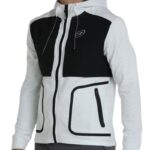 SWEAT-SHIRT BULLPADEL BELEL 038 HIELO blanc/noir