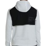 SWEAT-SHIRT BULLPADEL BELEL 038 HIELO blanc/noir