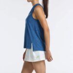 T-SHIRT BULLPADEL WOMAN BATEA BLEU