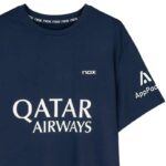 T-SHIRT NOX AGUSTIN TAPIA SPONSORS AT10 bleu marine