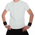 POIGNET EPONGE STARVIE noir/rouge (paire)