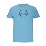 T-SHIRT BABOLAT COTTON TEE JUAN LEBRON 2025 bleu cyan