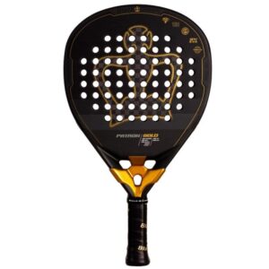 RAQUETTE DE PADEL BLACK CROWN PATRON GOLD 2025