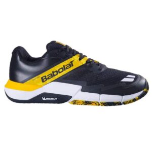 CHAUSSURES DE PADEL BABOLAT MOVEA 2 2025 noir/saffron