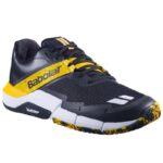 CHAUSSURES DE PADEL BABOLAT MOVEA 2 2025 noir/saffron