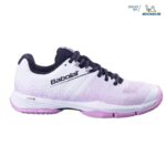 CHAUSSURES DE PADEL BABOLAT SENSA WOMEN 2025 blanc/rose lilas