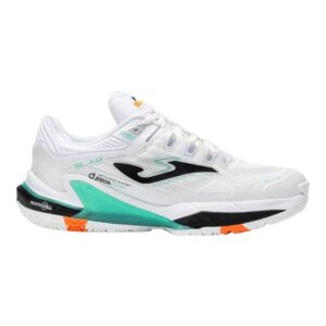 CHAUSSURES DE PADEL JOMA SLAM MEN 2502OM blanc/turquoise