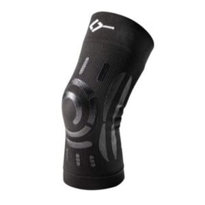 GENOUILLERE FLOKY KNEE SUPPORT noire, genou gauche
