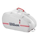 SAC DE PADEL WILSON PADEL TEAM BAG OFF blanc