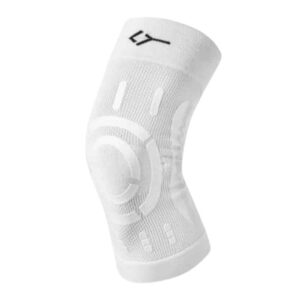GENOUILLERE FLOKY KNEE SUPPORT blanche, genou gauche